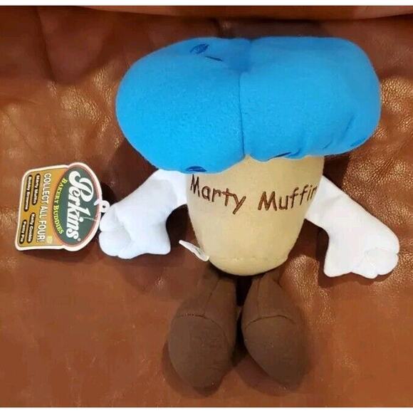 Perkins Bakery Buddies Marty Muffin 11 Inch Stuffed Animal Plush Toy RARE HTF - Picture 2 of 8